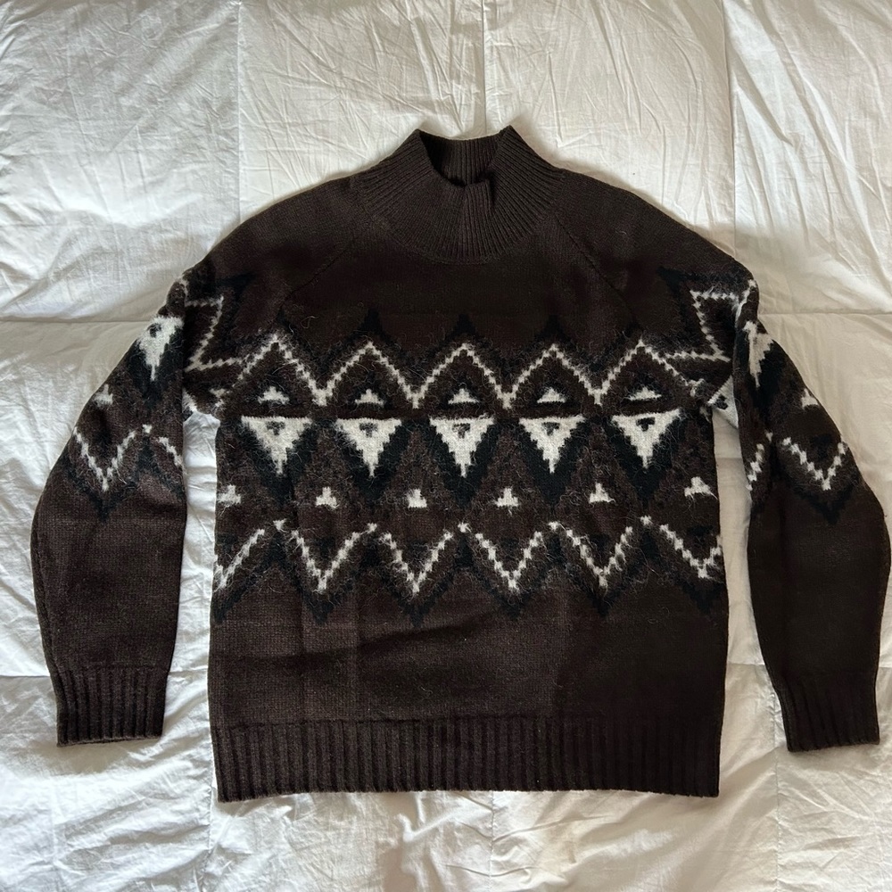 Men’s Wool Fair Isle Sweater — Banana Republic